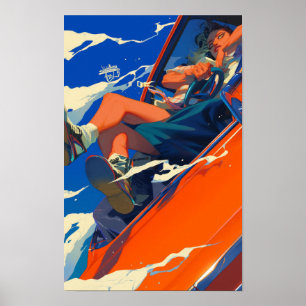 Evelyn McHale Empire State Gebäude Poster