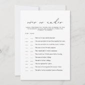 EVELYN Minimalistisch unter der Kinderspielkarte Einladung (Vorderseite)