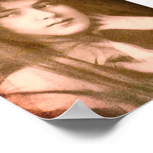 Evelyn Nesbit Poster (Ecke)