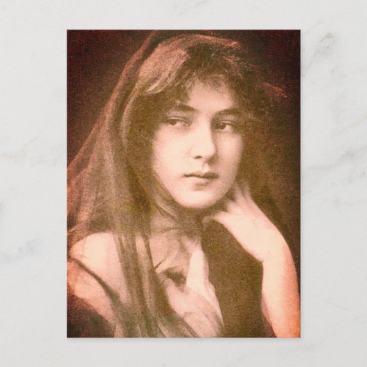 Evelyn Nesbit Postkarte (Vorderseite)