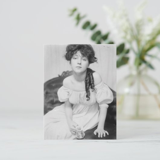 Evelyn Nesbitt über 1900 Postkarte (Stehend Vorderseite)
