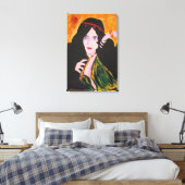 Evelyn Plays Leinwanddruck (Insitu (Schlafzimmer))