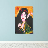 Evelyn Plays Leinwanddruck (Insitu (Holzboden))