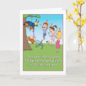 Evelyn und der Wein Pinata zum Geburtstag Karte (Gelbe Blume)