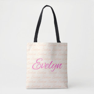 Evelyn Wiederholungsnamensmuster Tasche