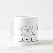 Evelyne Peptidname Tasse (Vorderseite Links)