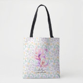 Evelyn's Floral Monogram Tasche with Garden Back - (Vorderseite)