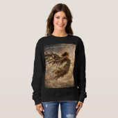 Even Broken Wings Can Soar – Inspirational Angel D Sweatshirt (Vorne ganz)