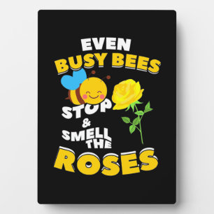 Even Busy Bees Fotoplatte