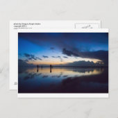 Evening clam hunt postkarte (Vorne/Hinten)