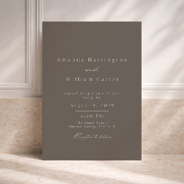 Evening Estate Wedding Invitation Einladung