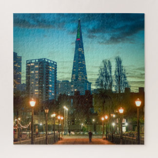 Evening Glow on the San Francisco City Puzzle