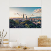 Evening in Taiwan Poster (Küche)