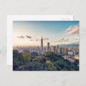 Evening in Taiwan Postkarte (Vorne/Hinten)