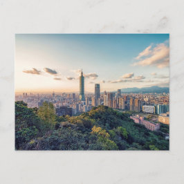 Evening in Taiwan Postkarte