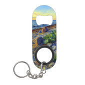 Evening light on the coast of Vormsi Mini Flaschenöffner (Vorderseite)