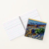 Evening light on the coast of Vormsi Notizblock (Innenseite)