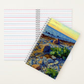 Evening light on the coast of Vormsi Notizblock (Innen)