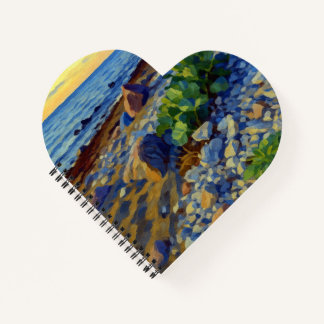 Evening light on the coast of Vormsi Notizblock