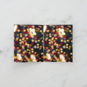 Evening Lights Feiertagskarte (Innenseite)