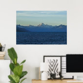 Evening on Lake Pukakai Poster (Heimbüro)