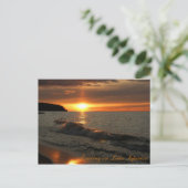 Evening on Lake Superior Postkarte (Stehend Vorderseite)