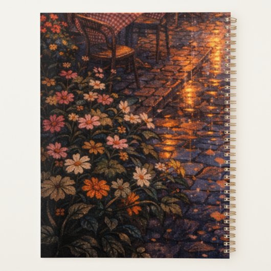 Evening Paris Reflections Planner Planer (Rückseite)