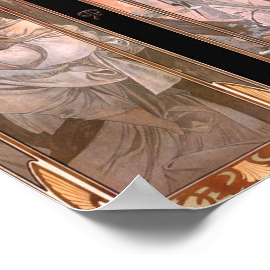 Evening Reverie Poster (Ecke)