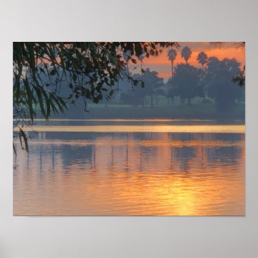 Evening Sunset Poster (Vorne)