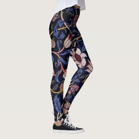 Evenlode, berühmtes William-Morris-Muster, Leggings (Rechts)