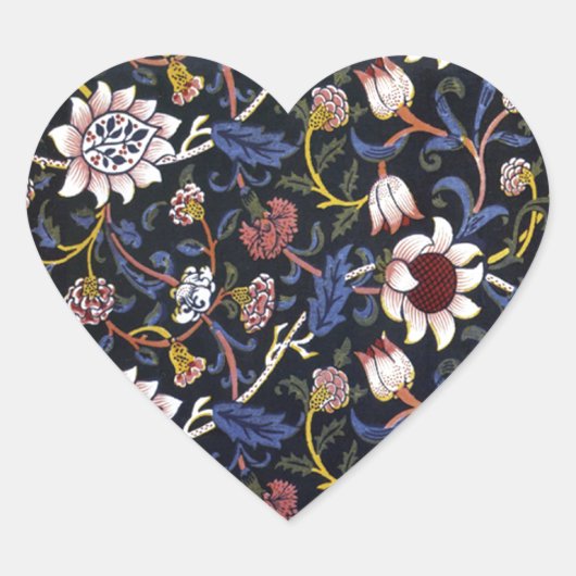 Evenlode Heart Sticker (Vorderseite)