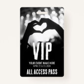 Event Alle Access Pass VIP Ausweis (Vorderseite)