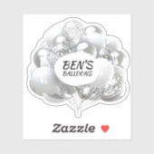 Event Balloons Glitzer Party Planer Aufkleber (Blatt)