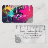 Event Breakdancers Party Show Visitenkarte (Vorne/Hinten)