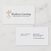 Event Caterer Catering Koch Visitenkarte (Vorne/Hinten)