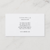 Event Caterer Catering Visitenkarte (Rückseite)