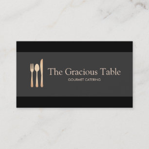 Event Caterer Catering Visitenkarte