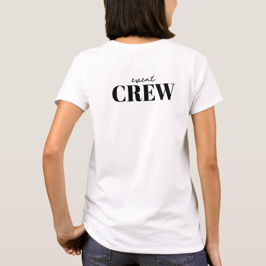 Event CREW T-Shirt | Festival-Con-Personal und Fre (Rückseite)