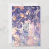 EVENT HOLOGRAFISCHE MODERNE GEBRAUCHSGEBÜHREN - QR EINLADUNG (Vorderseite)