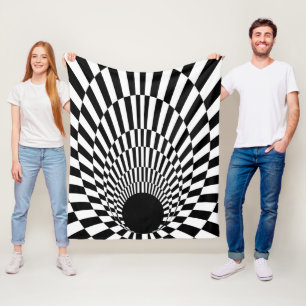 Event Horizon 3d Black hole Fleecedecke