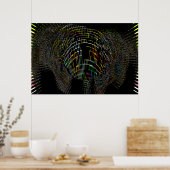 "Event Horizon" Black Hole Astronomie Print Poster (Küche)