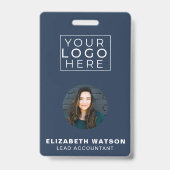 Event-ID Angepasste Lanyard-Namensmarke mit Foto Ausweis (Vorderseite)