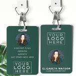 Event-ID Angepasste Lanyard-Namensmarke mit Foto Ausweis<br><div class="desc">Mit dem Foto-Abzeichen präsentieren wir Ihnen unsere Event-ID kundenspezifische Lanyard-Namensmarke in einem markanten smaragdgrünen Blau. Eine stilvolle und funktionelle Lösung, die den Identifizierungsprozess bei beruflichen Veranstaltungen verbessern soll. Dieses Ensemble verbindet Praxisnähe mit einer Touch von Eleganz und schafft so ein einheitliches und gepflegtes Aussehen für Ihre Mitarbeiter. Die satte smaragdgrüne...</div>