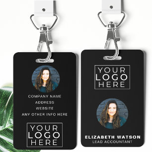 Event-ID Angepasste Lanyard-Namensmarke mit Foto Ausweis