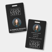 Event-ID Angepasste Lanyard-Namensmarke mit Foto Ausweis (Front & Back)