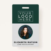 Event-ID Angepasste Lanyard-Namensmarke mit Foto Ausweis (Vorderseite)