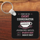 Event-Koordinator Wunderbar Phantastische Sassy Schlüsselanhänger (Vorderseite)