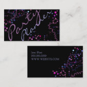 Event-Party-Planer Visitenkarte (Vorne/Hinten)