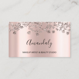 Event-Planer Bloger Influencer Rose Powder Visitenkarte