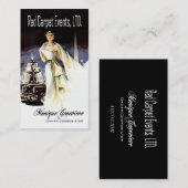 Event-Planer "der roter Teppich-Ereignis-I" -, Visitenkarte (Vorne/Hinten)